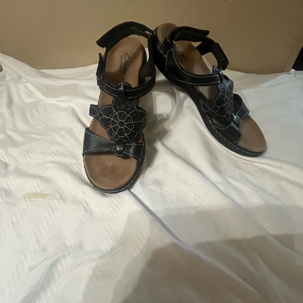 Clarks Sling Back Sandals